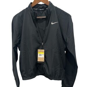 Nike Dri-Fit Convertible Running Jacket Black Women’s Small NWT $80